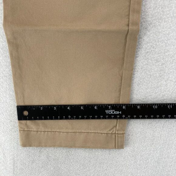 J.Crew 484 Chino Pants Mens 44x34 Slim Straight Leg Khaki Beige Preppy Casual - Picture 11 of 14